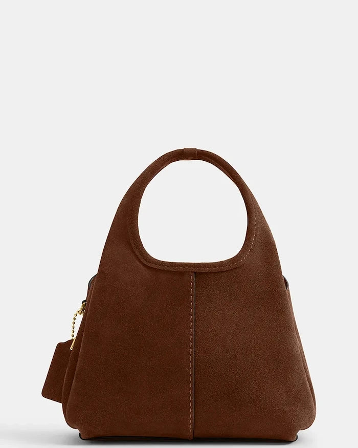 Coach kadın crossbody süet çanta Suede Lana Shoulder Bag 19