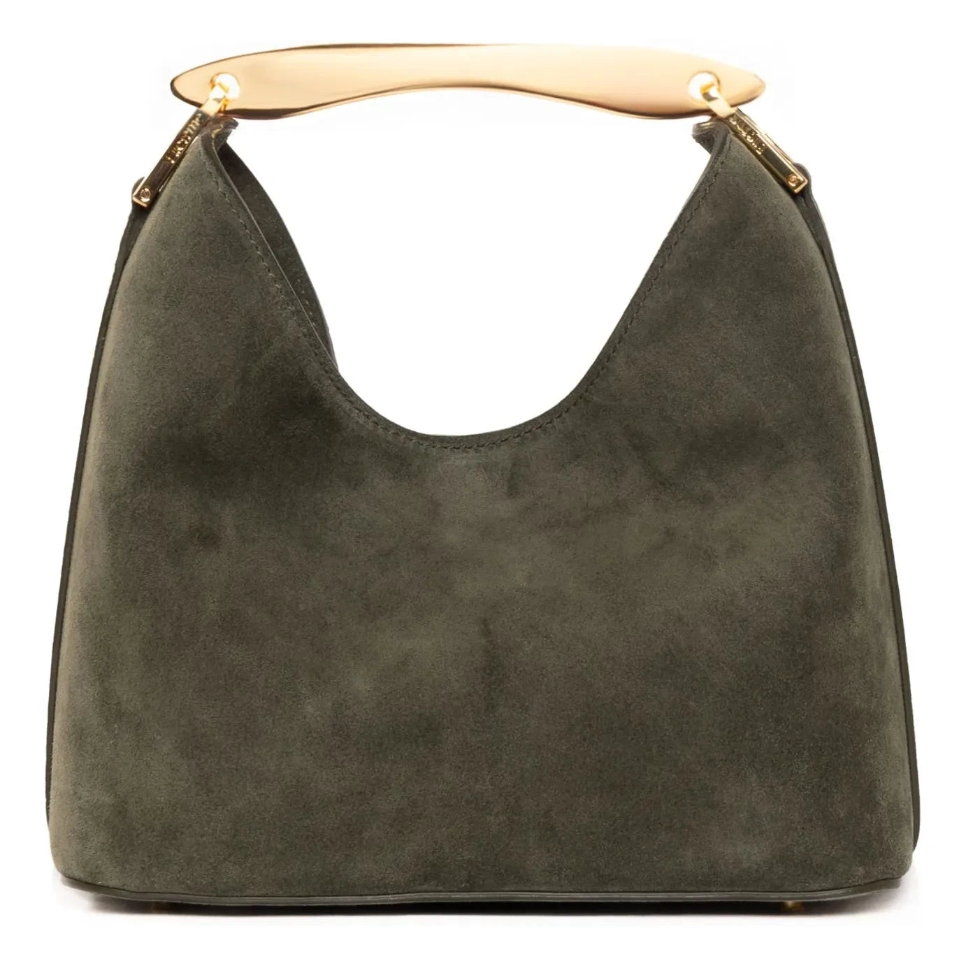 Elleme - Small Boomerang bag Grainy leather | Khaki