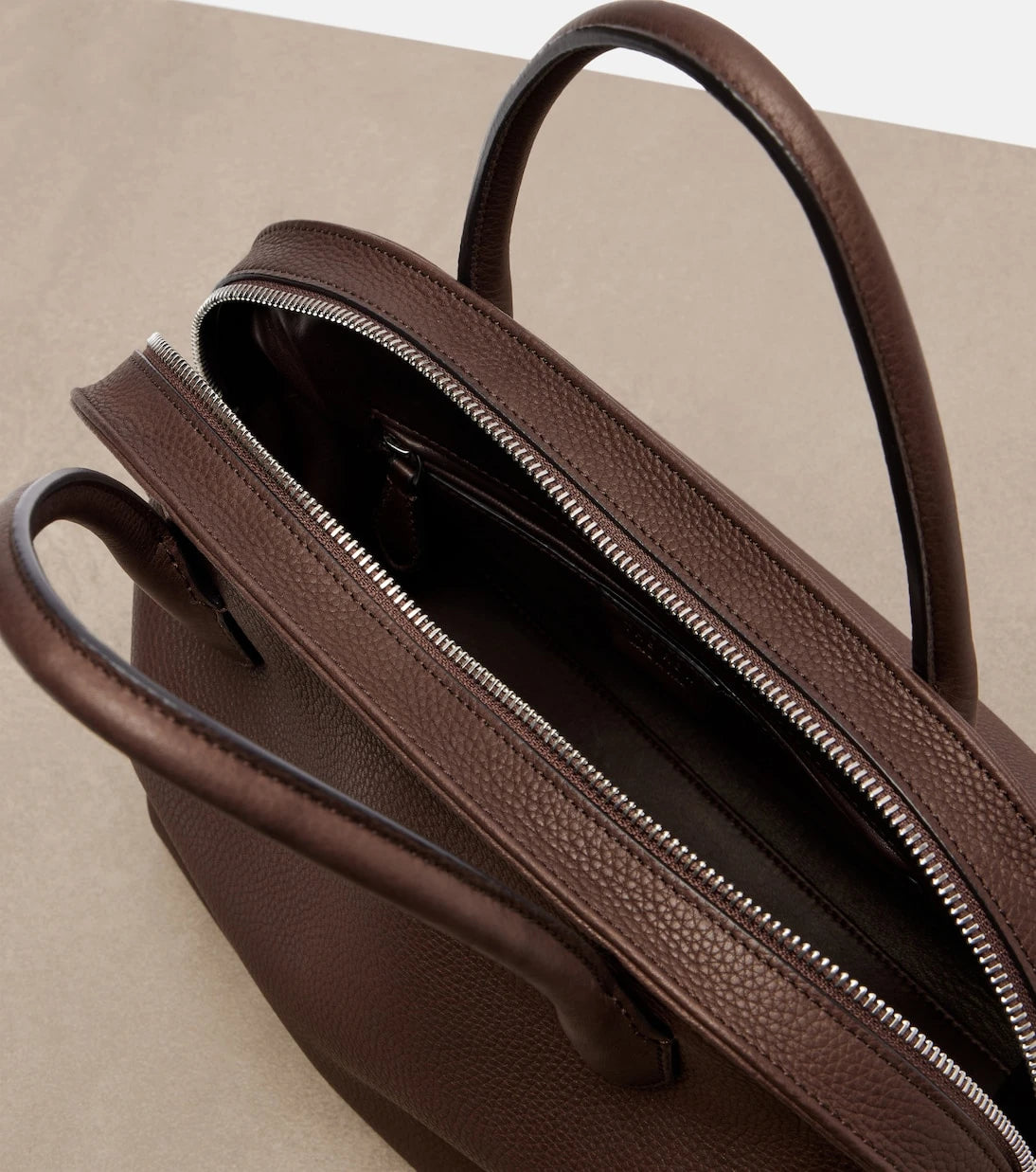 The Row - Agnes 12 Medium leather tote bag