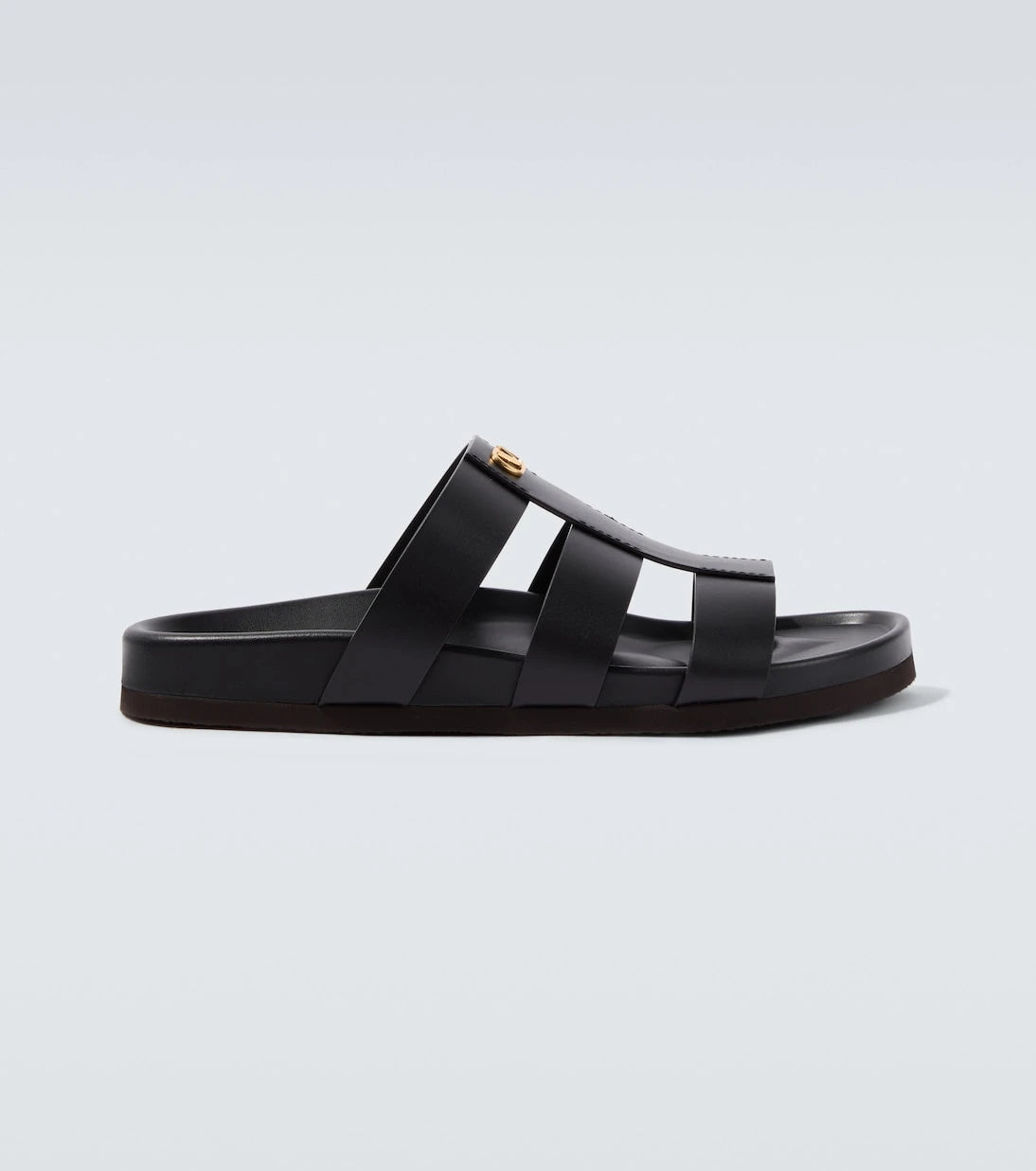 Valentino Garavani - Studshield VLogo leather sandals
