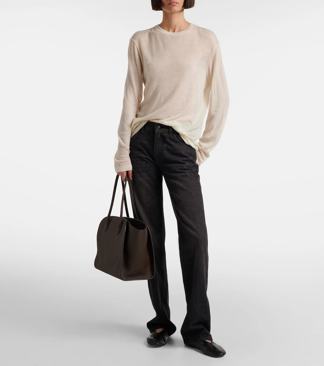 The Row - Marlo 14 leather tote bag