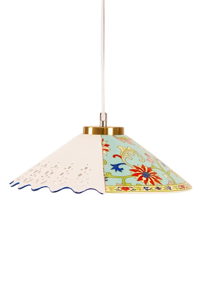 Seletti porselen sarkıt lamba 36 x 35 x 14 cm