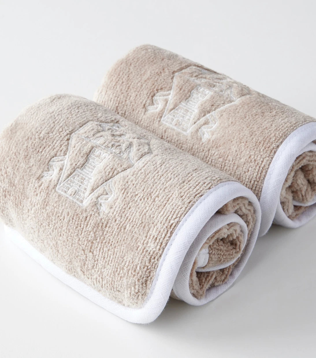 Brunello Cucinelli - Set of 2 cotton terry face towels