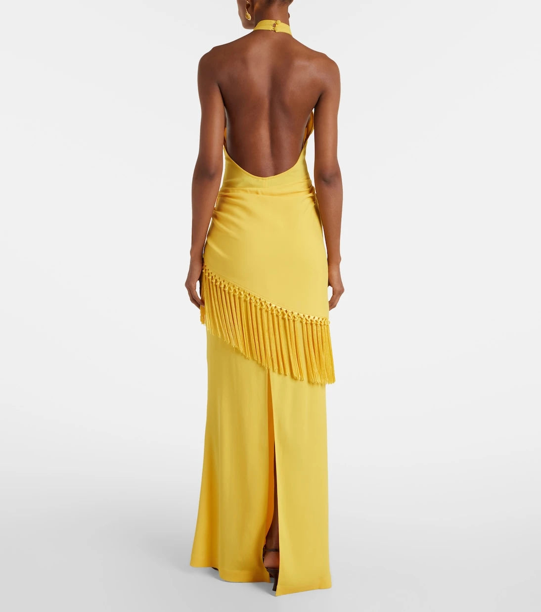 Taller Marmo - Meteora open-back crêpe cady gown
