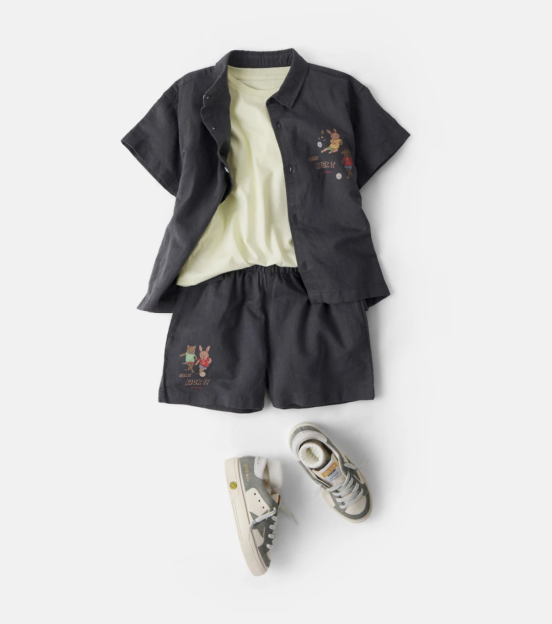 Konges Sløjd - Harvey printed cotton shirt