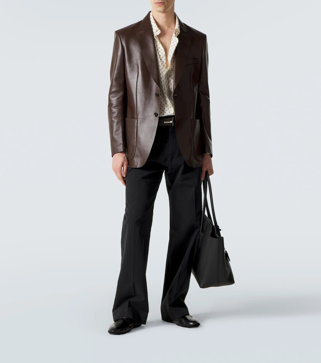 Tom Ford - Bow-detail leather loafers