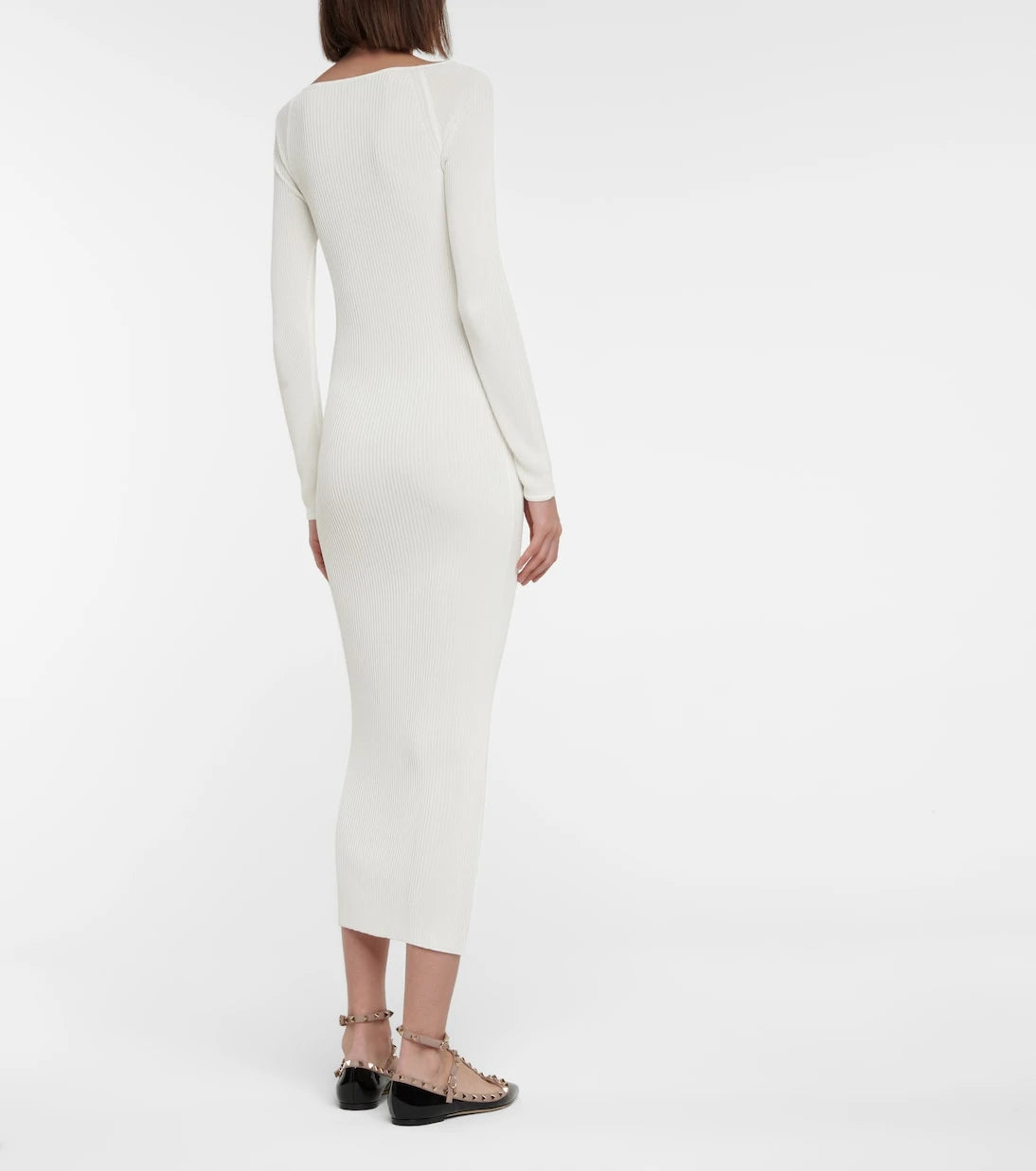Valentino - Valentino jersey midi dress