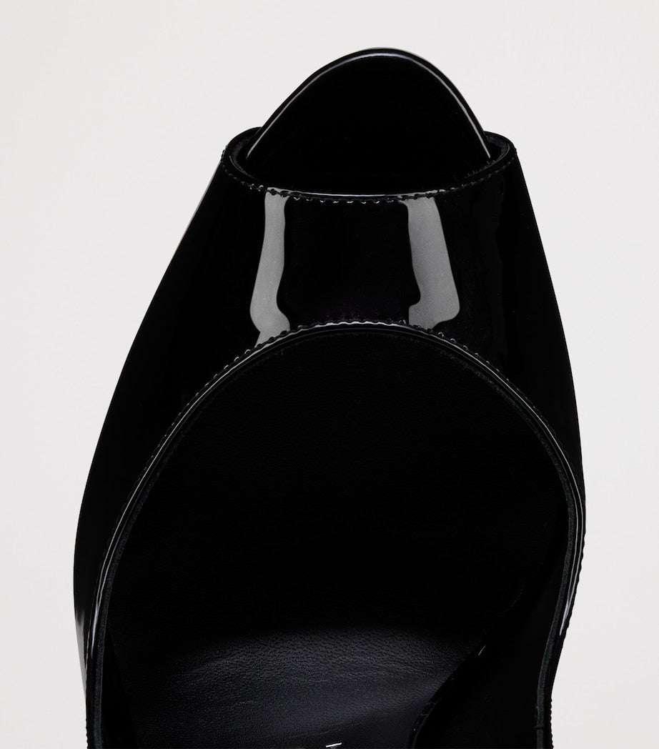 Christian Louboutin Red Lady Z Patent Pumps 160