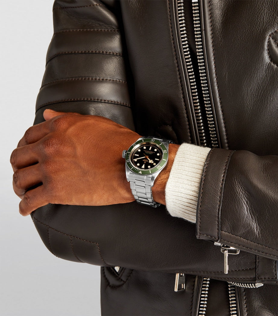 Black Bay Harrods Exclusive Stainless Steel Automatic Watch 41mm - M79230G-0001