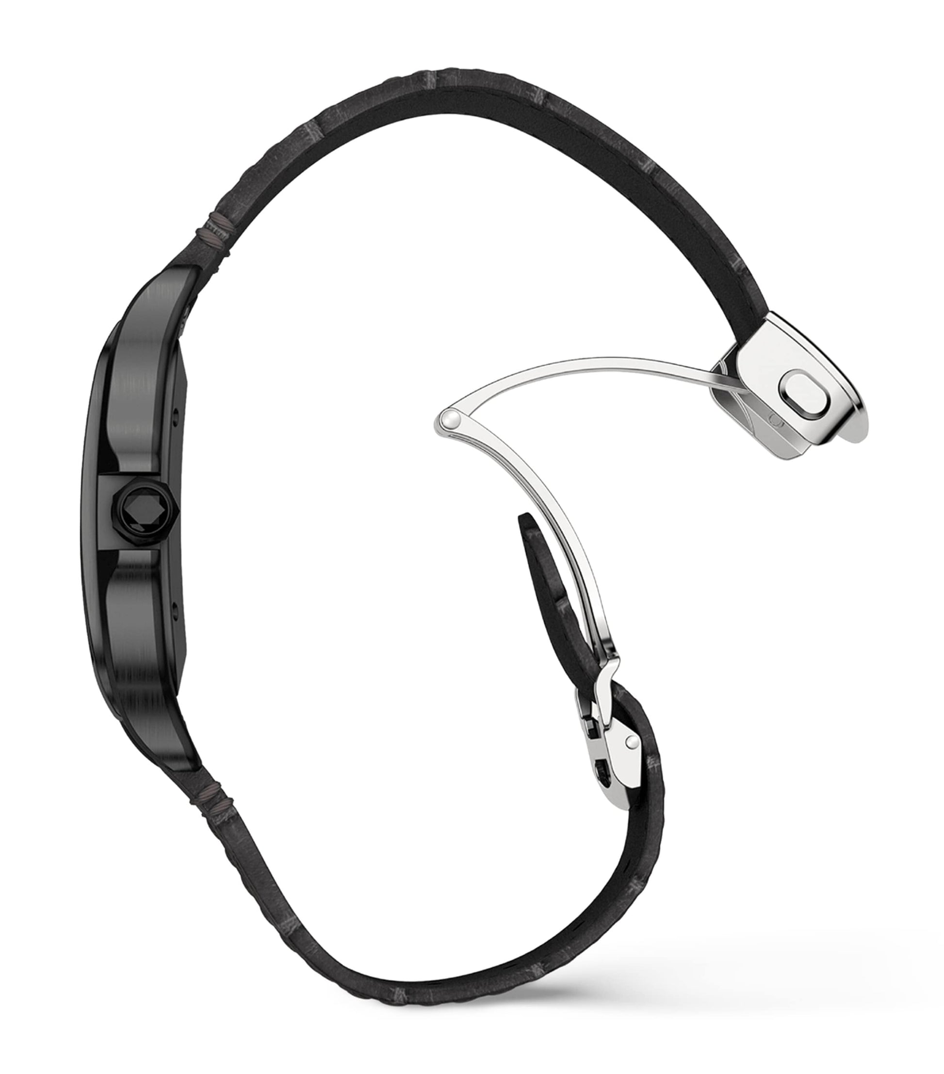 Stainless Steel Santos de Cartier Watch 39.8mm