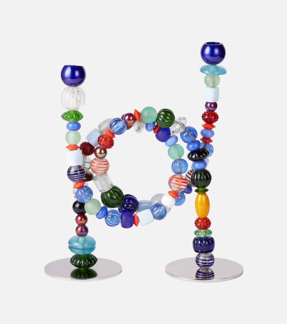 Polspotten - Beads candle holder