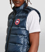 Canada Goose Blue Quilted Crofton Gilet