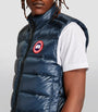 Canada Goose Blue Quilted Crofton Gilet