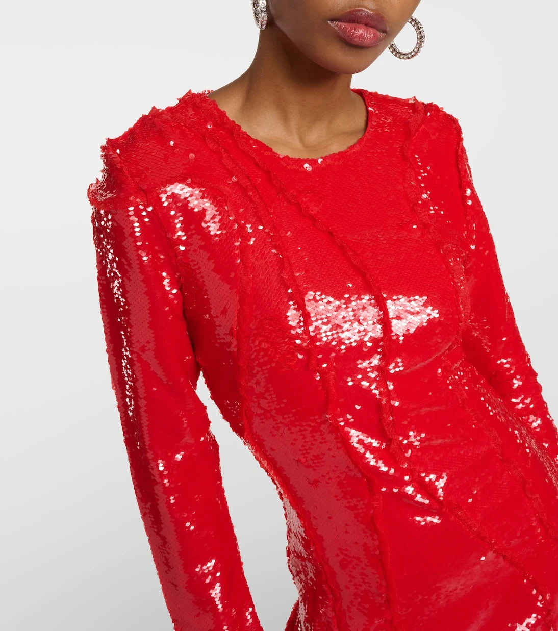 Ganni - Sequined maxi dress