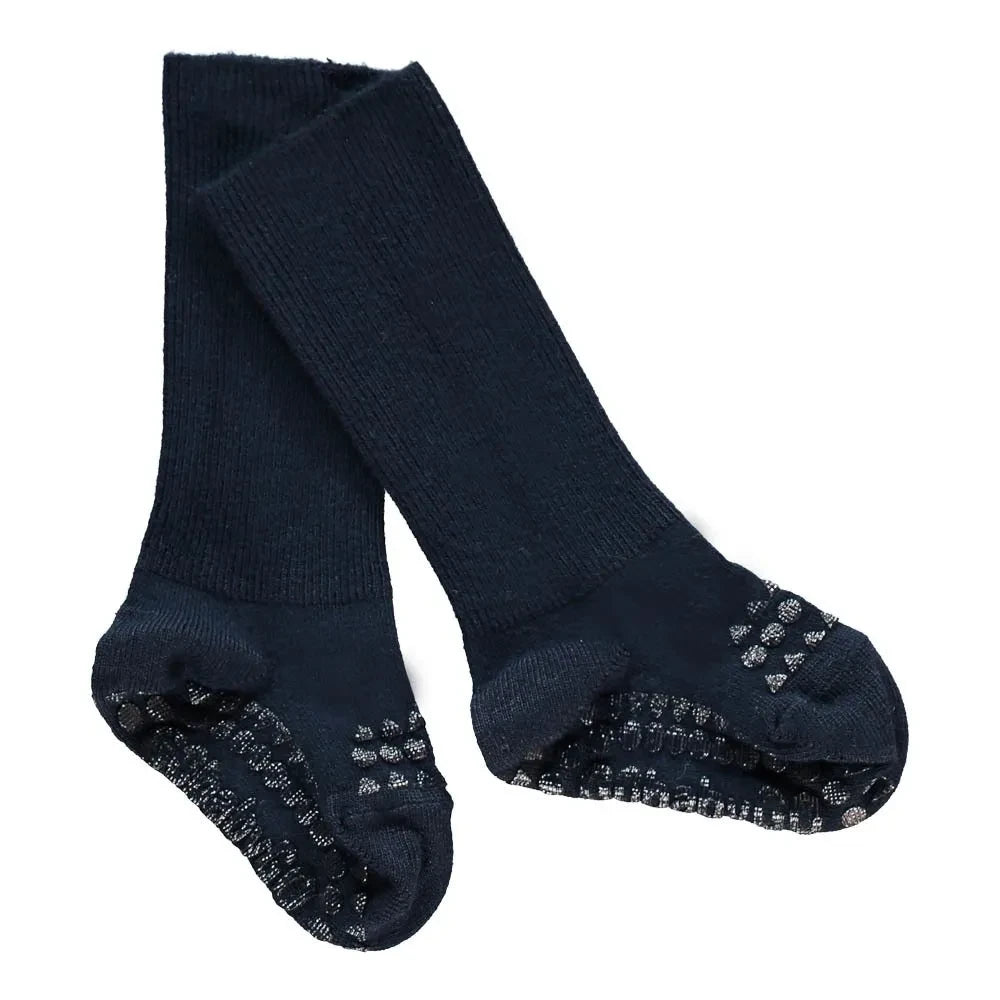 GOBABYGO - Non-Slip Bamboo Socks | Navy blue