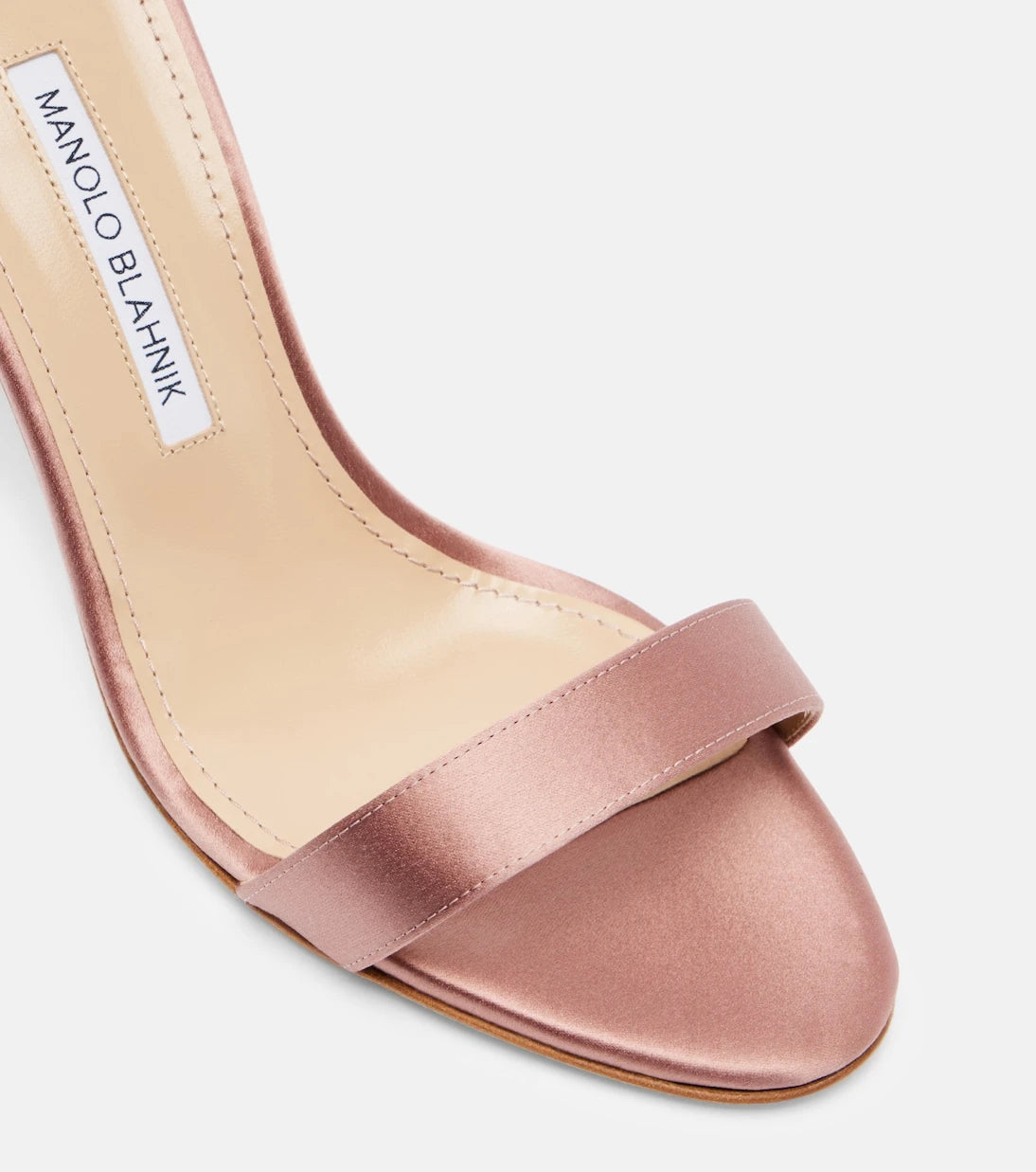 Manolo Blahnik - Chaos satin sandals