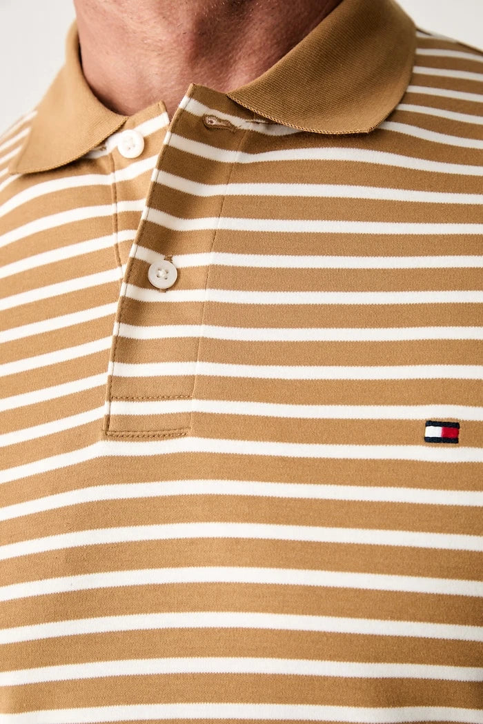 Tommy Hilfiger yakalı erkek pamuklu tişört