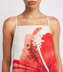 Desmond & Dempsey Multi Linen Hibiscus Nightdress