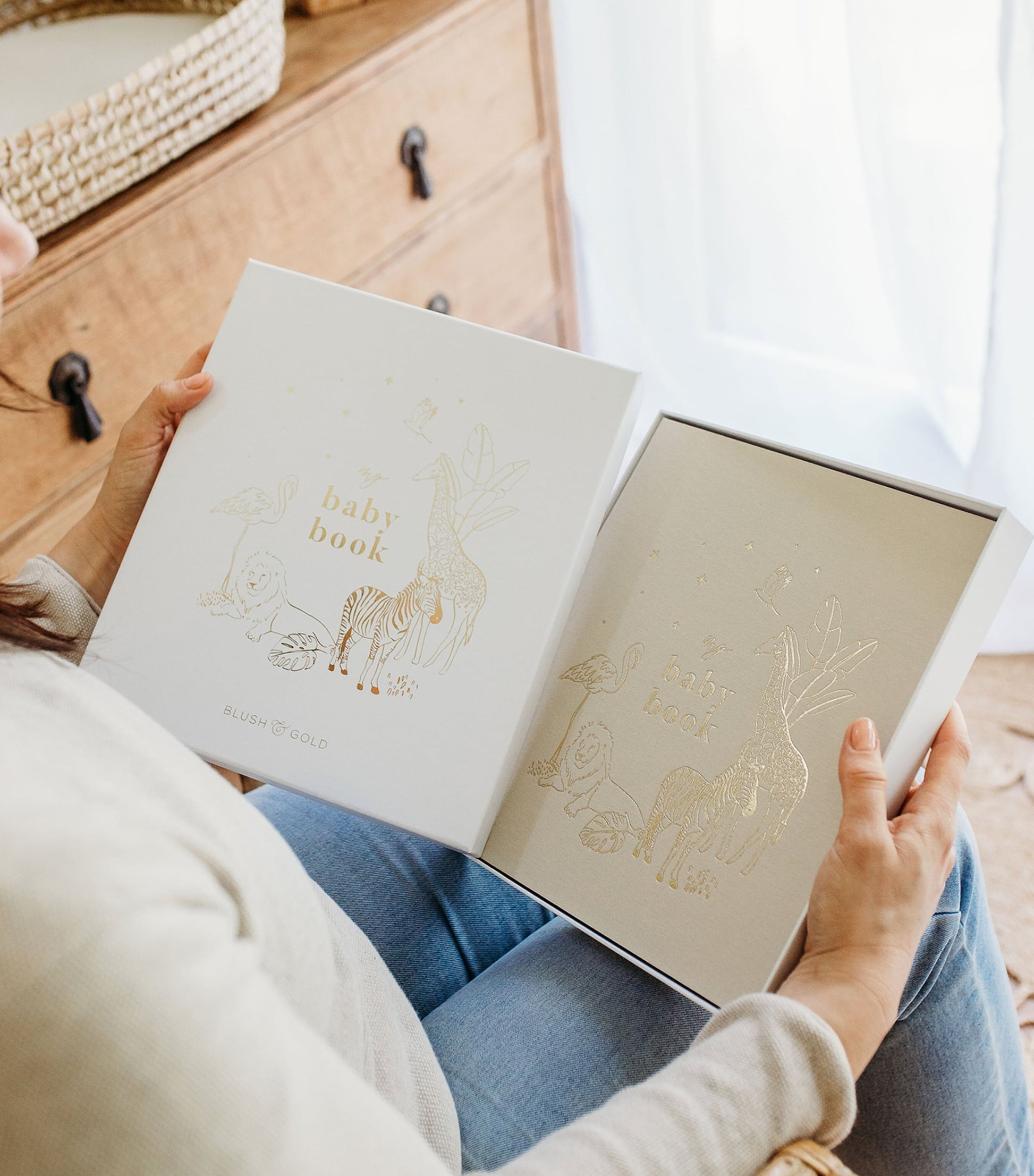 Safari Baby Memory Book