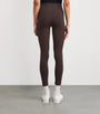 Varley Brown FreeSoft High-Rise Sports Leggings