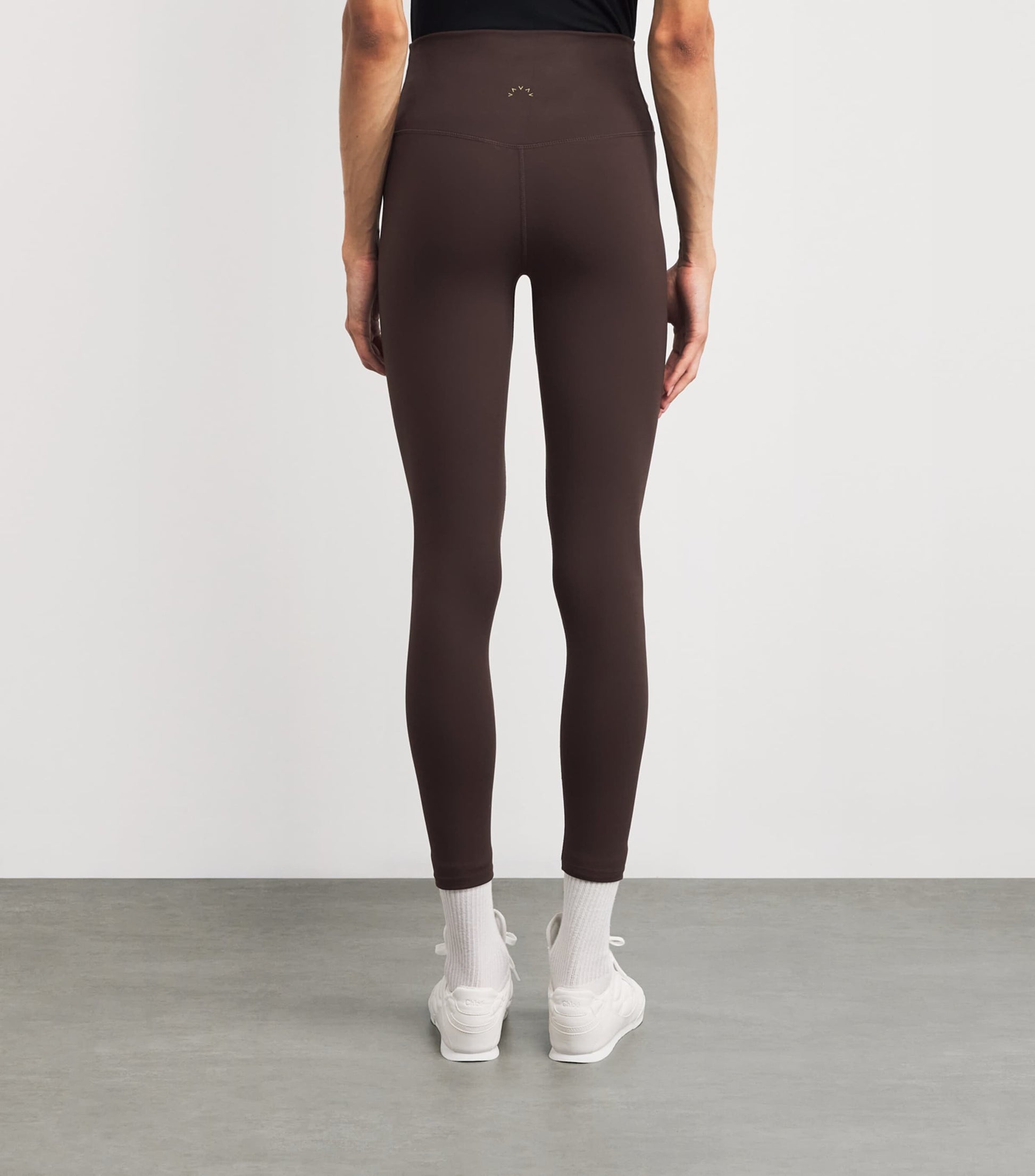 Varley Brown FreeSoft High-Rise Sports Leggings