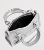 Silver Metallic Le City Nano Top-Handle Bag