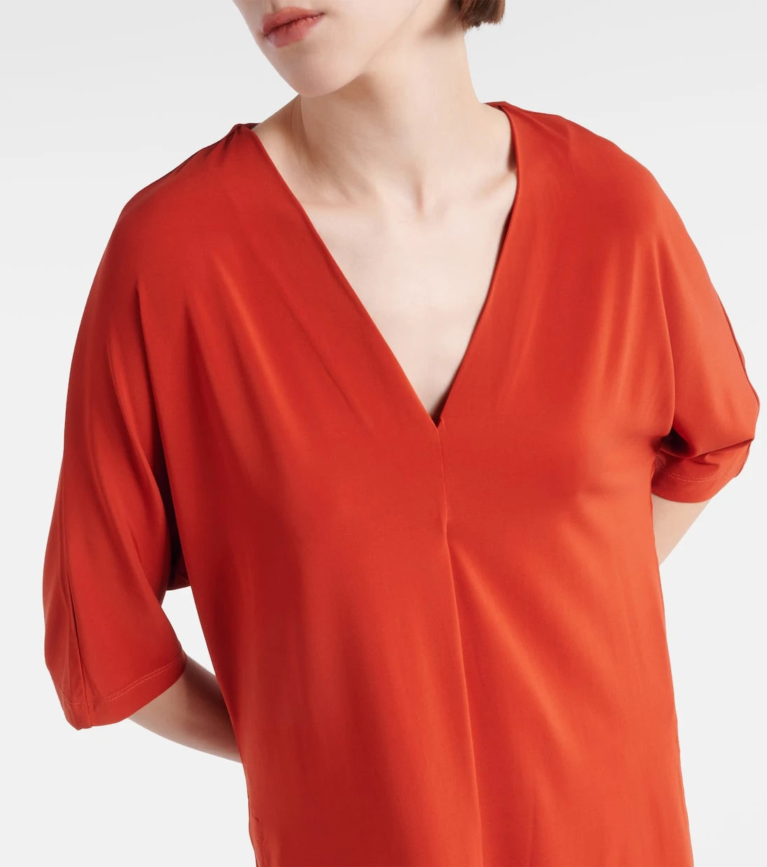 Max Mara - Linfa jersey crêpe blouse