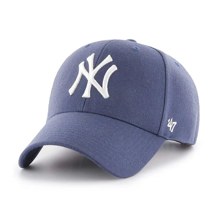 Шапка с козирка с вълна 47 brand MLB New York Yankees
