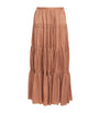 Silk Gaelle Maxi Skirt