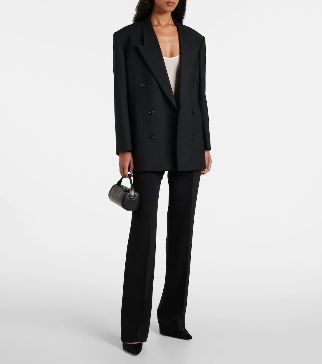 The Row - Mandie silk-blend bodysuit