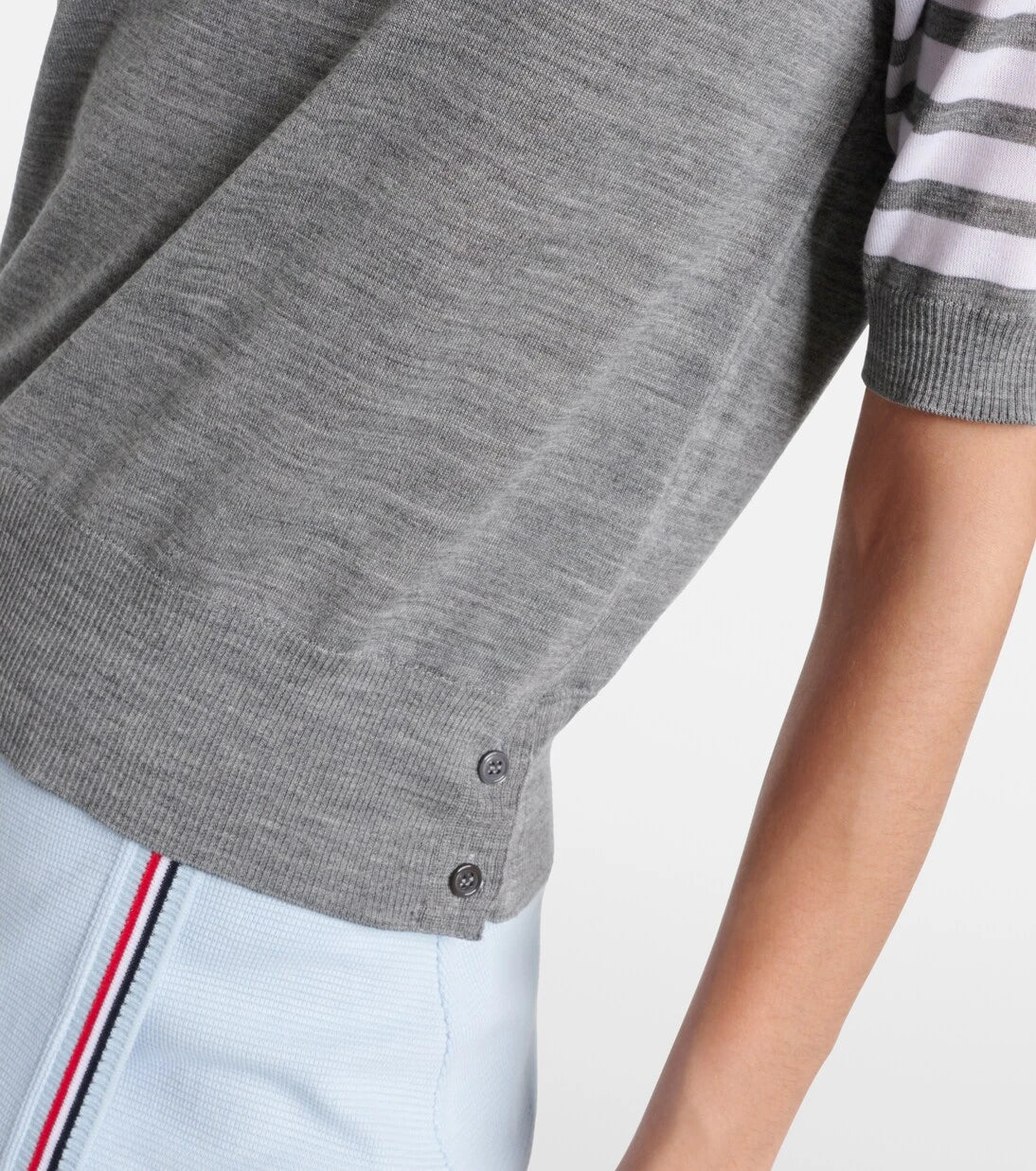 Thom Browne - 4-Bar wool turtleneck sweater