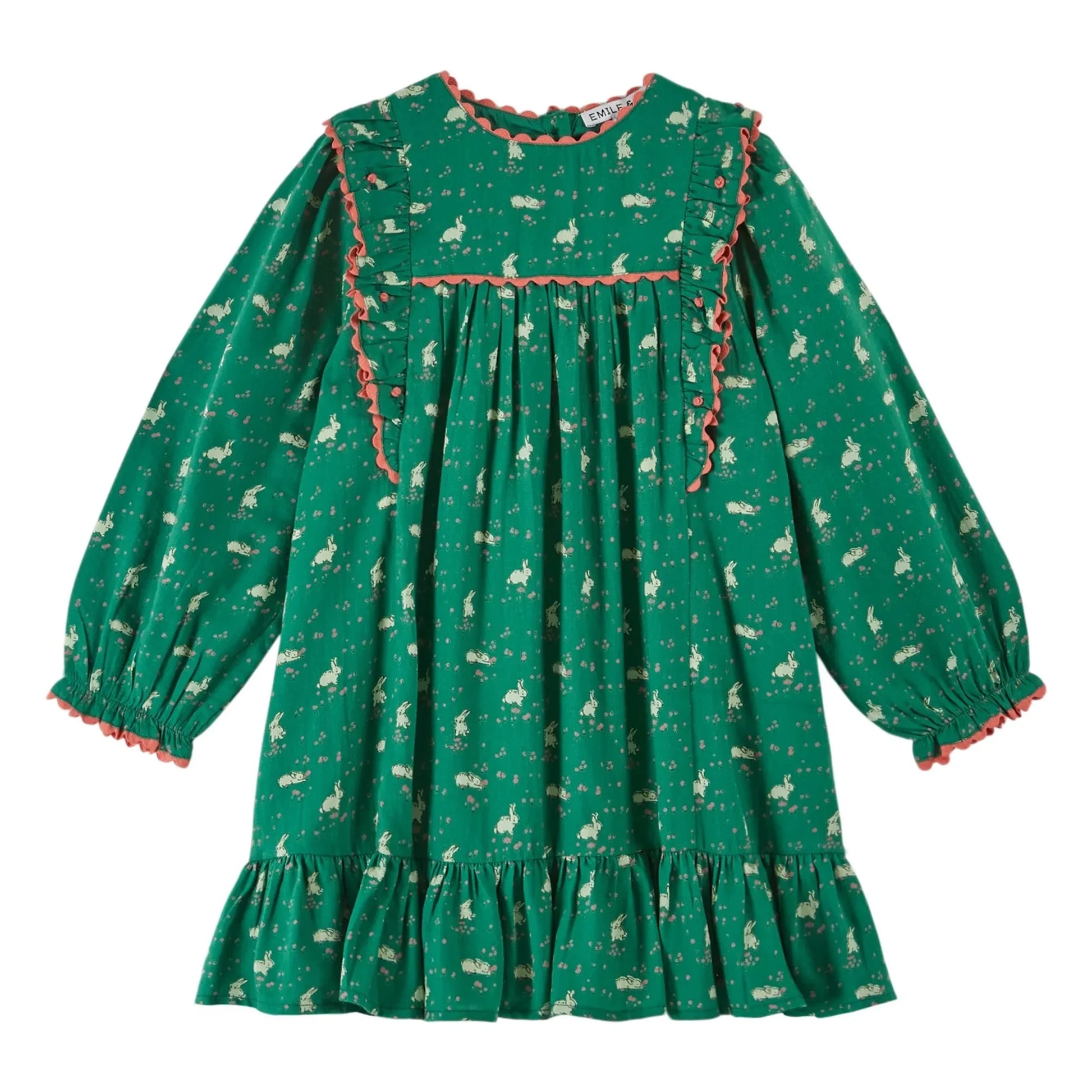 Emile et Ida - Lapinou dress | Green