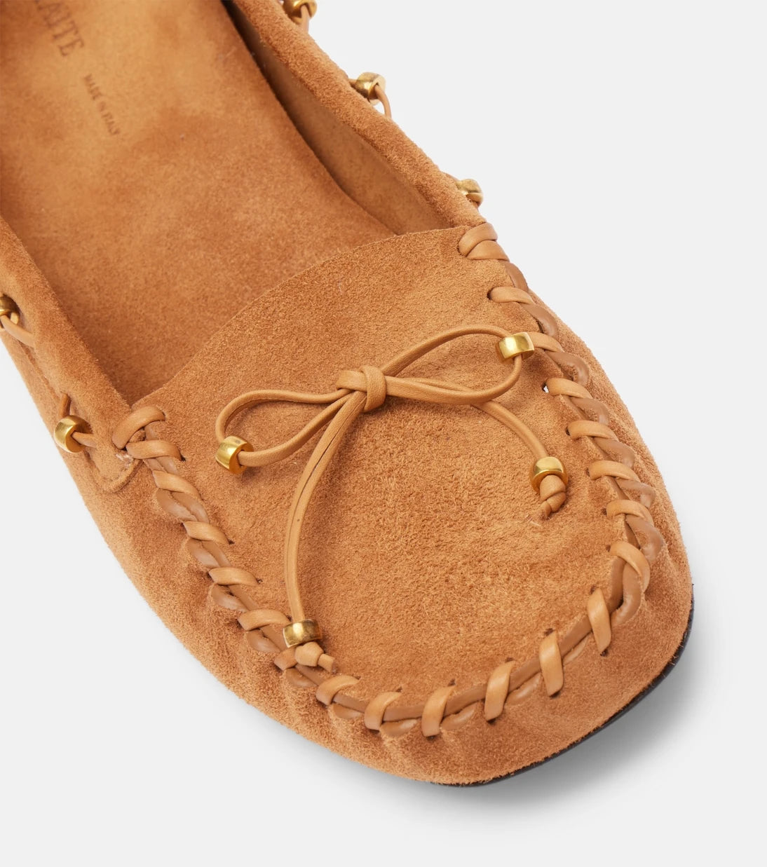 Khaite - Milly suede moccasins