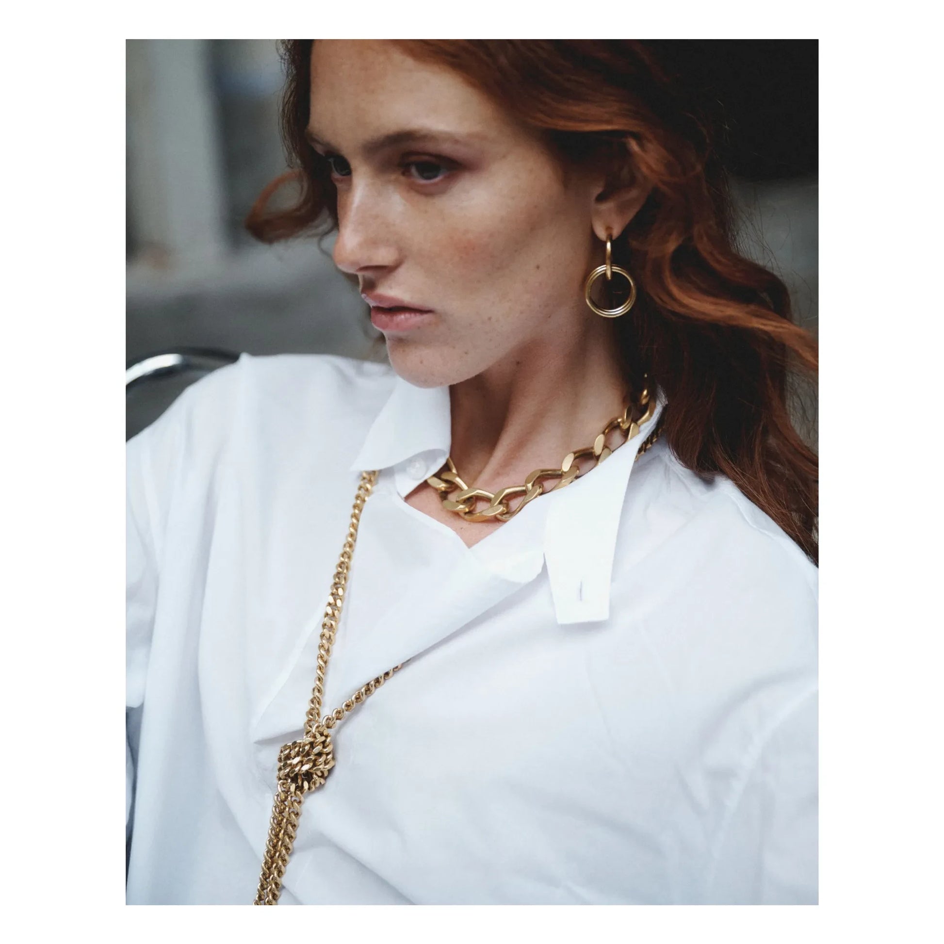 Perrine Taverniti - Picpus long necklace | Gold