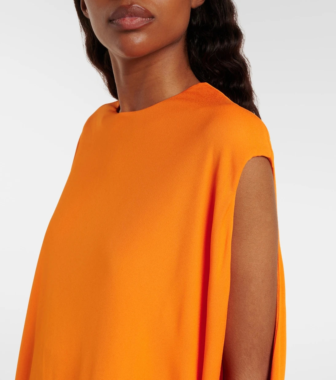 Tom Ford - Asymmetric draped crêpe jersey top