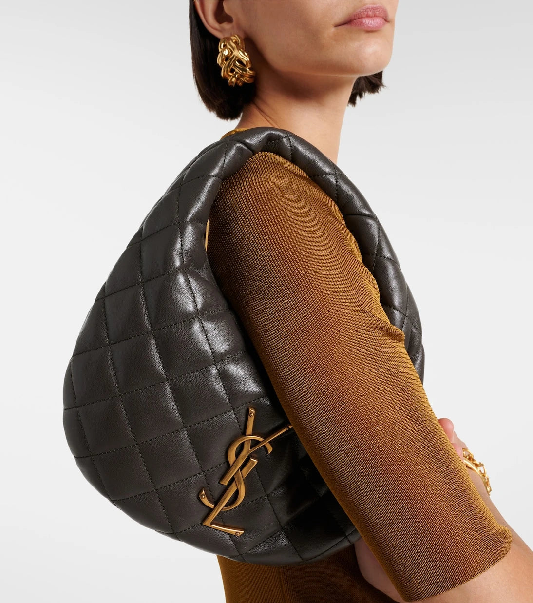 Saint Laurent - Icarino quilted leather tote bag