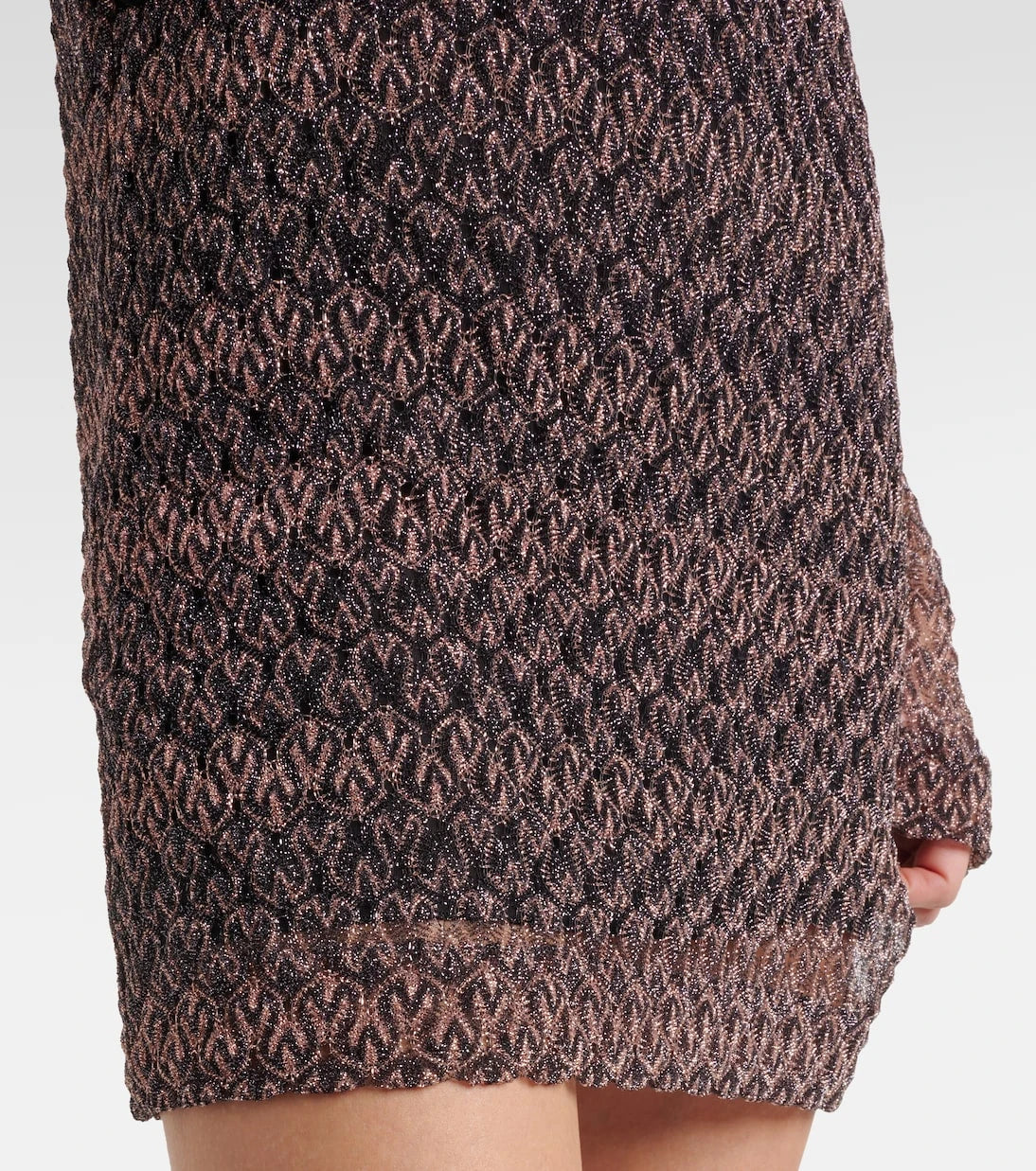 Missoni - Lamé minidress