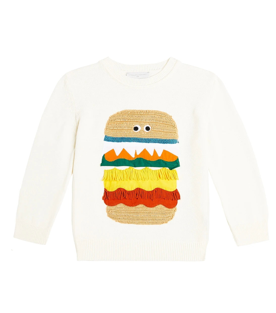 Stella McCartney Kids - Intarsia cotton sweater