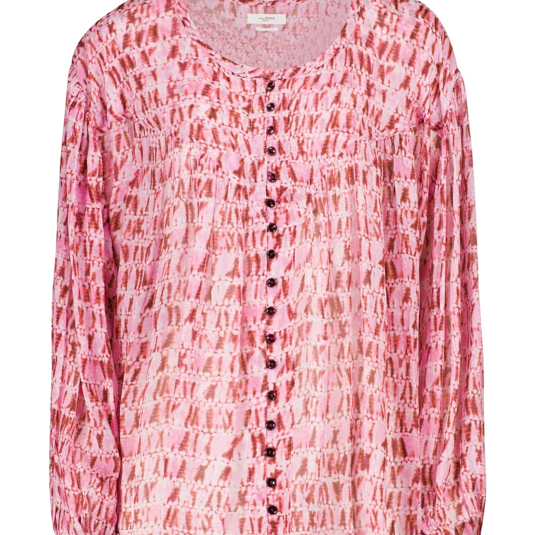 Marant Etoile - Sorionea tie-dye georgette blouse
