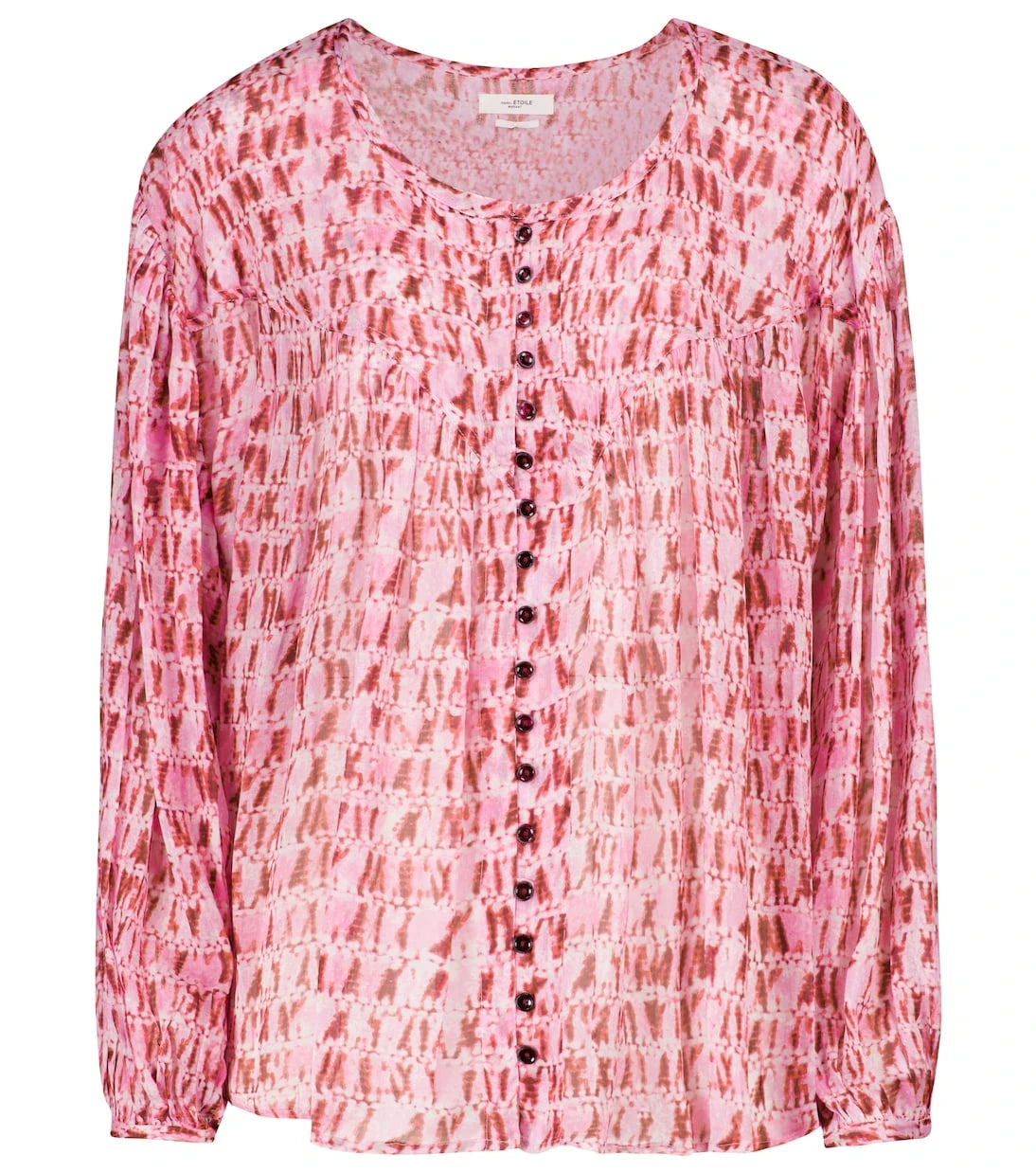 Marant Etoile - Sorionea tie-dye georgette blouse