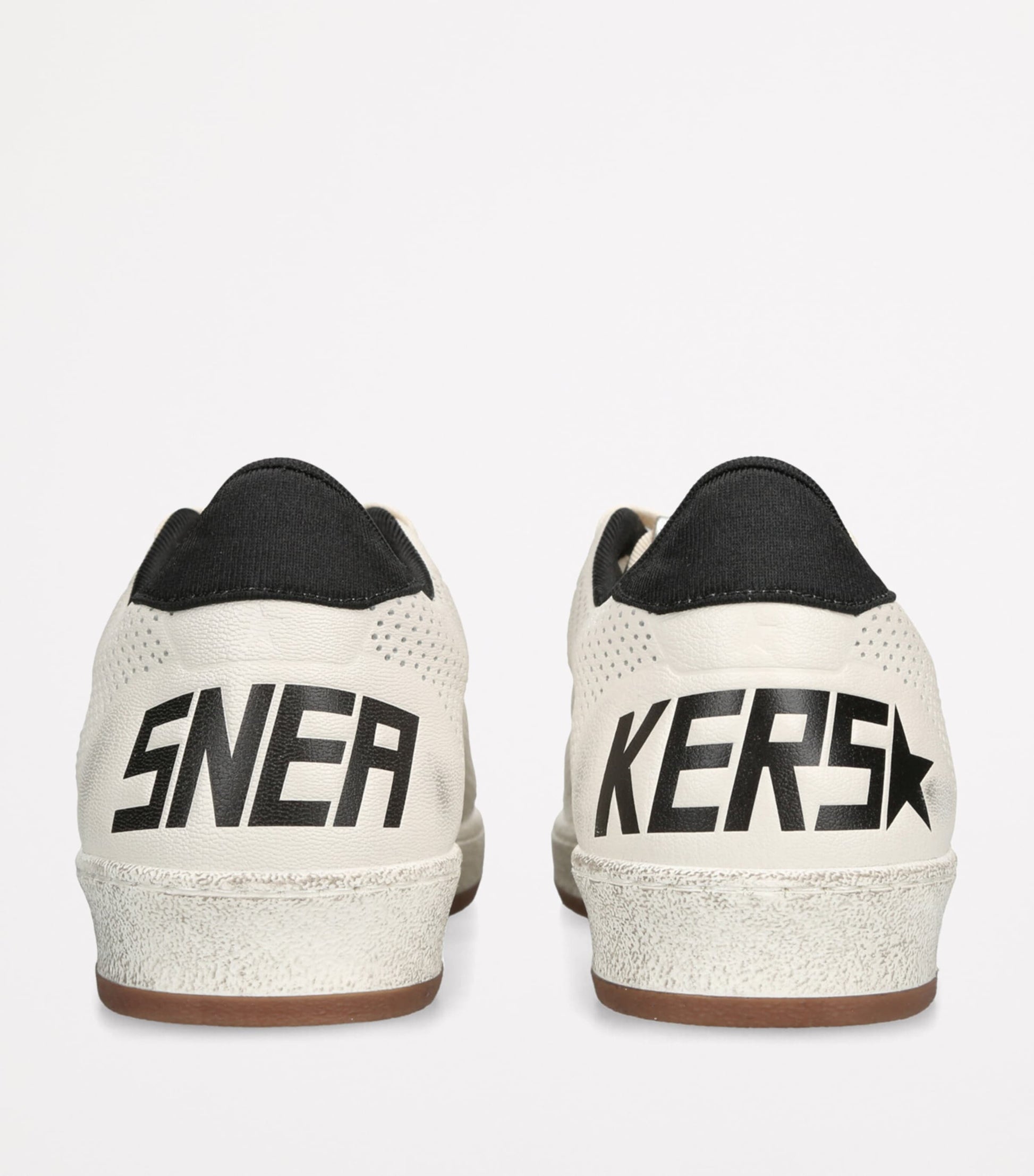 Leather Ball Star Low-Top Sneakers