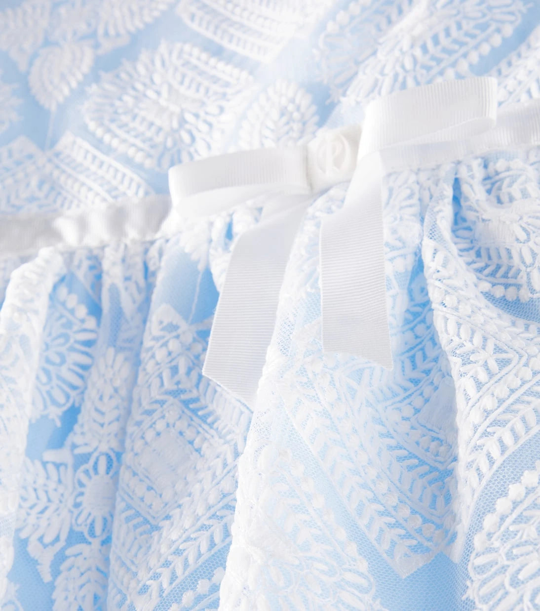 Patachou - Embroidered tulle dress