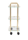 Square Gold-Plated Trolley