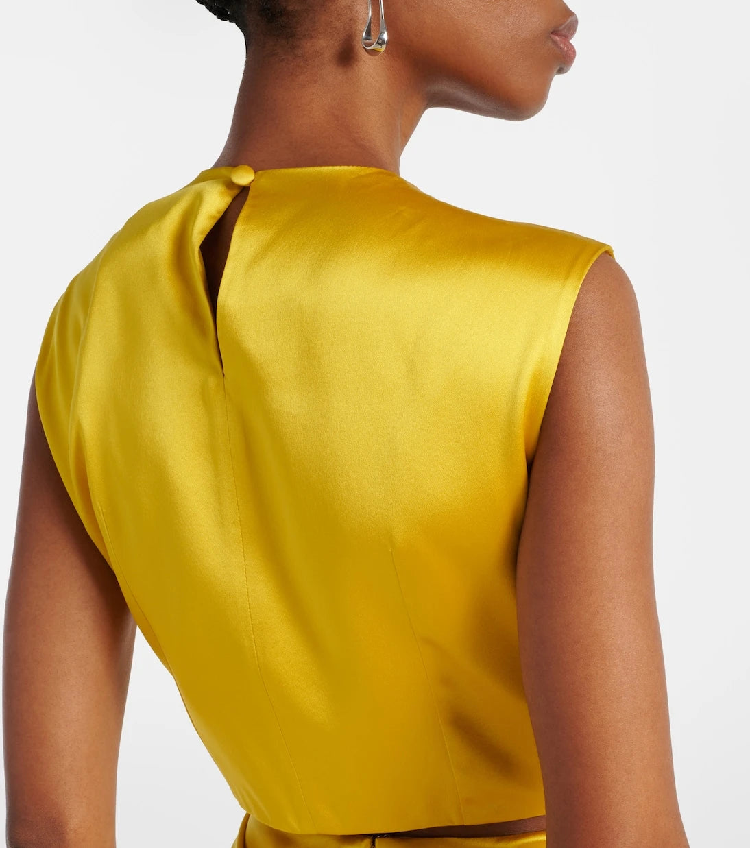 Max Mara - Panaro draped cutout silk maxi dress
