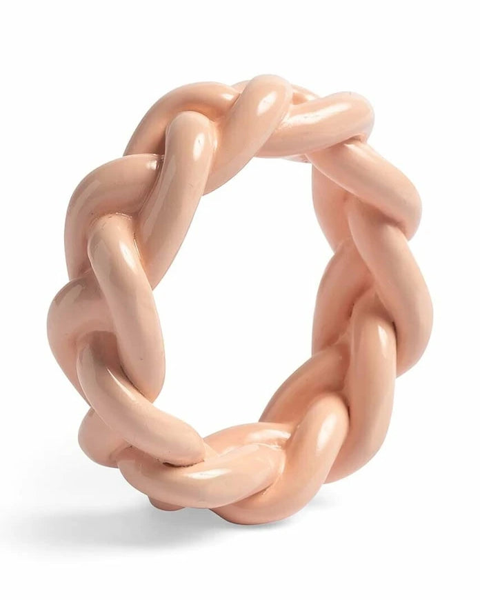 Peçete Halkaları &k amsterdam Braid Pink Set (4 Parça)