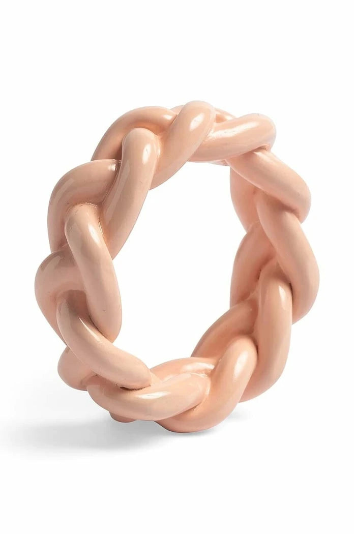 Peçete Halkaları &k amsterdam Braid Pink Set (4 Parça)