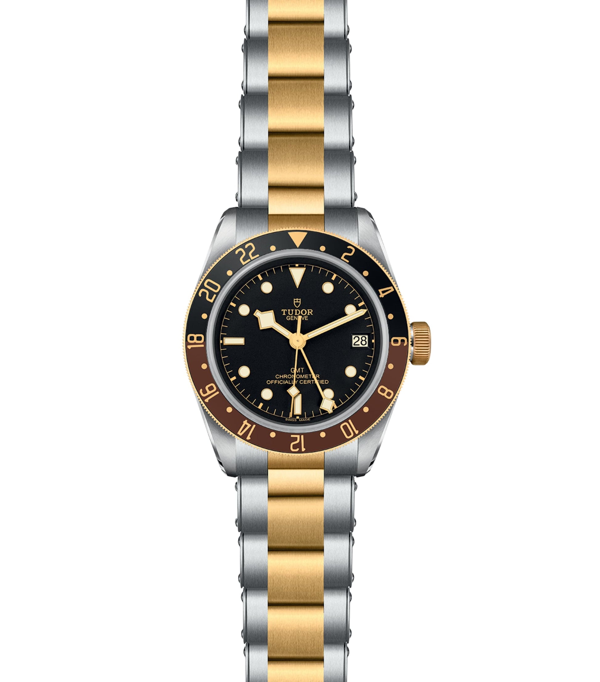 Black Bay GMT Stainless Steel and Yellow Gold Watch 41mm