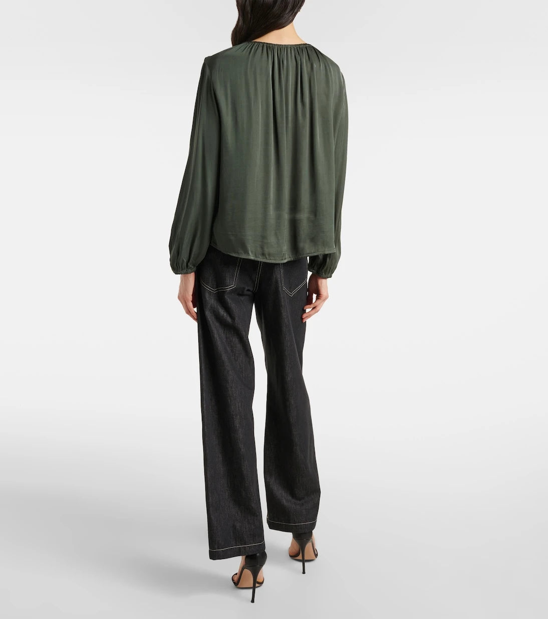 Velvet - Riona satin blouse