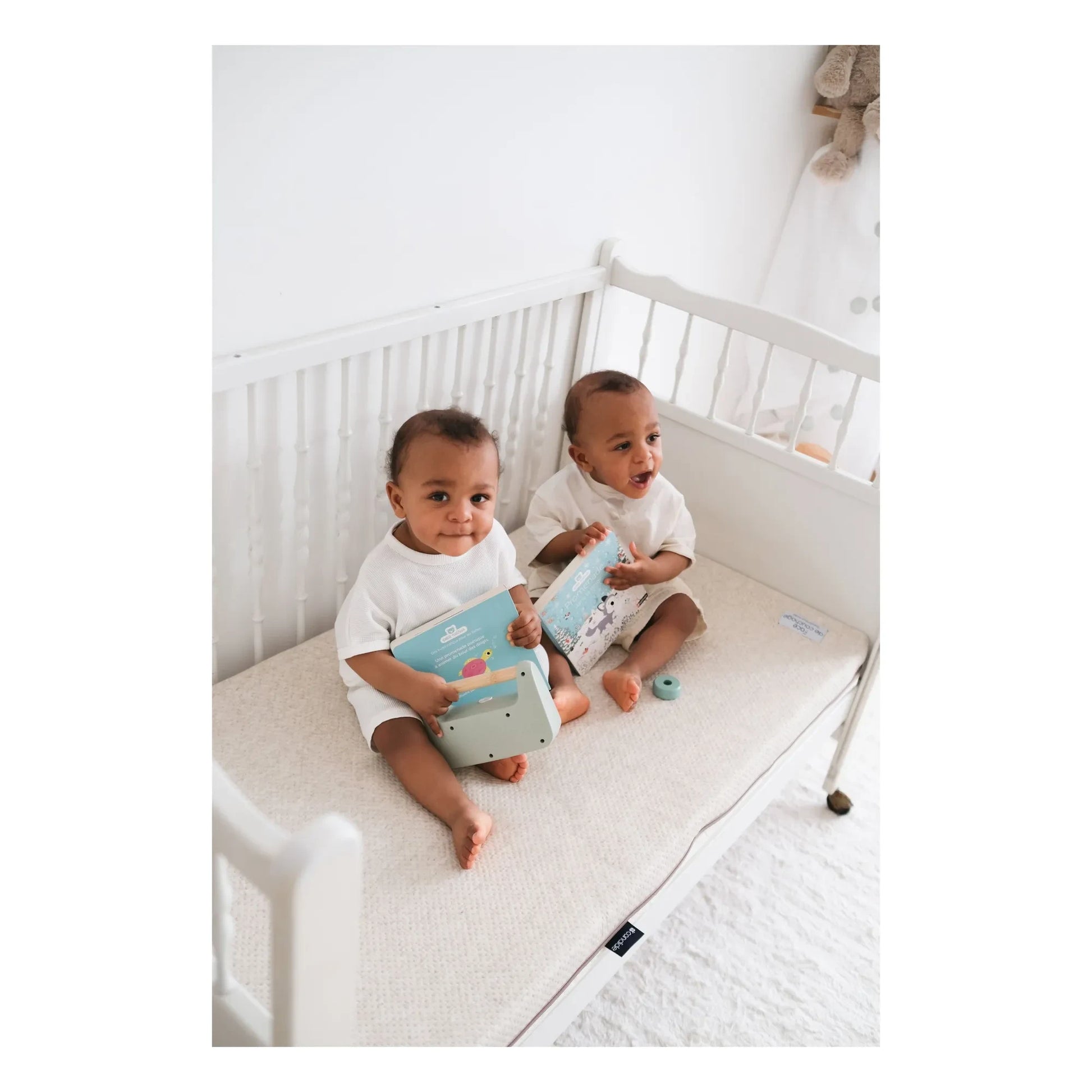 Candide - Coco Bio mattress with removable covers | White