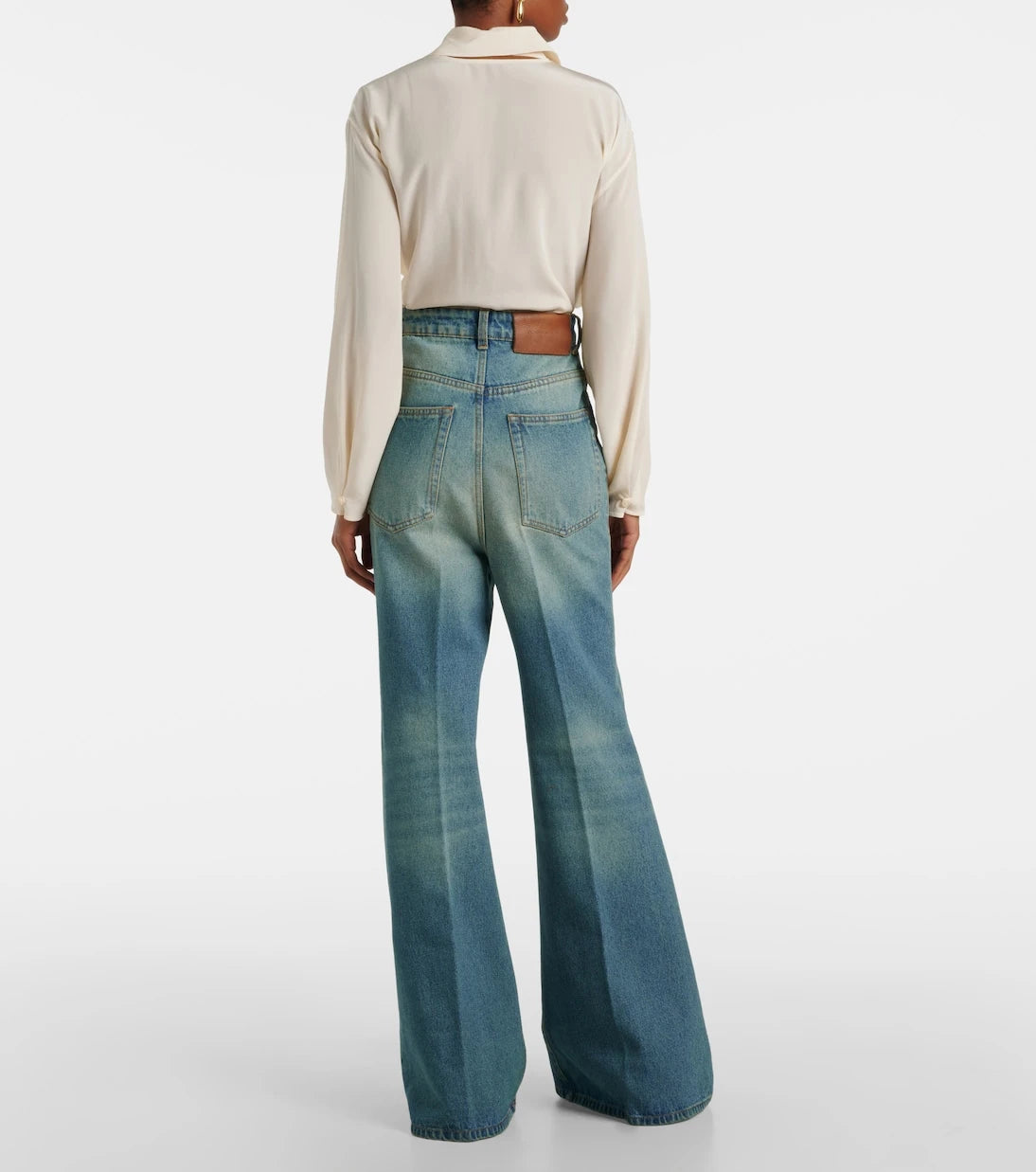 Victoria Beckham - High-rise flared jeans